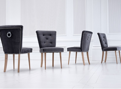Modern dining room chair set 8x chair seat upholstery set seating